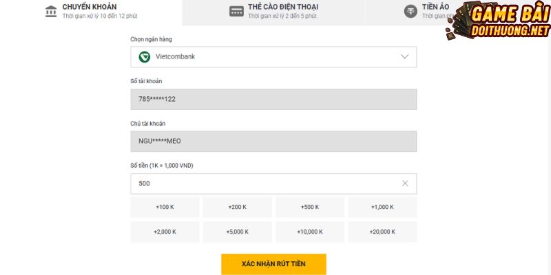 Các cách thức rút tiền an toàn và nhanh nhất