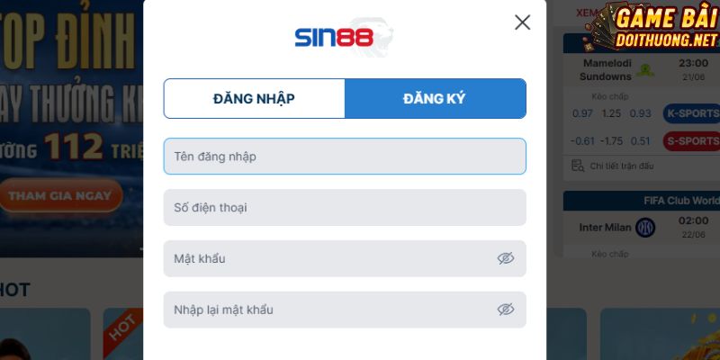 Quy trình đăng ký tài khoản mới tinh tại đơn vị