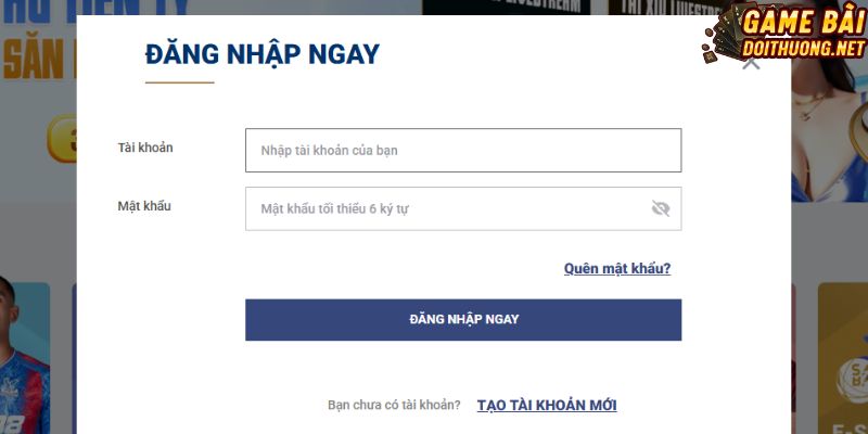 2 thao tác siêu nhanh để đăng nhập Sky88