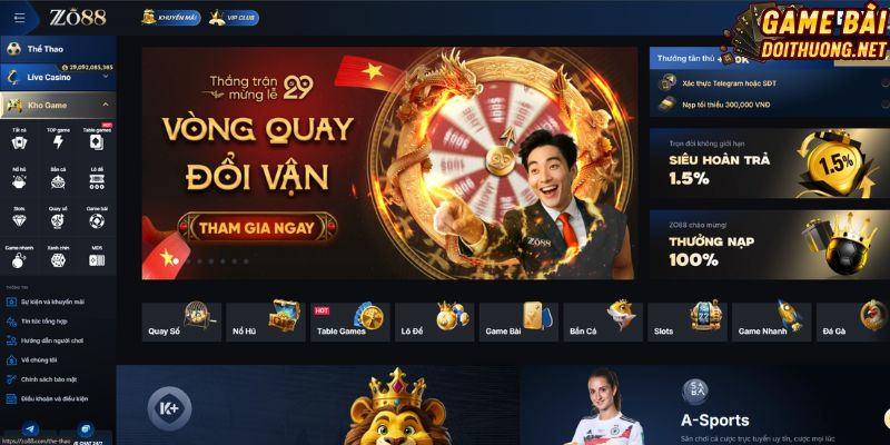 Thông tin về nền tảng cá cược uy tín Zo88