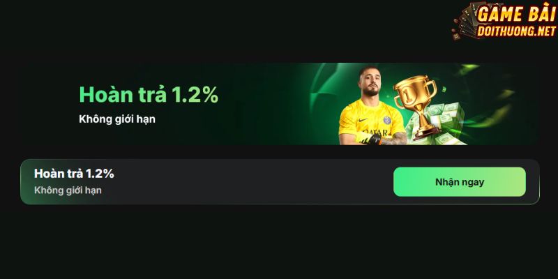 Nhận tiền khi cược dù thắng hay thua