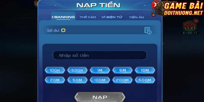 Xử lý giao dịch nạp rút chỉ trong vài phút