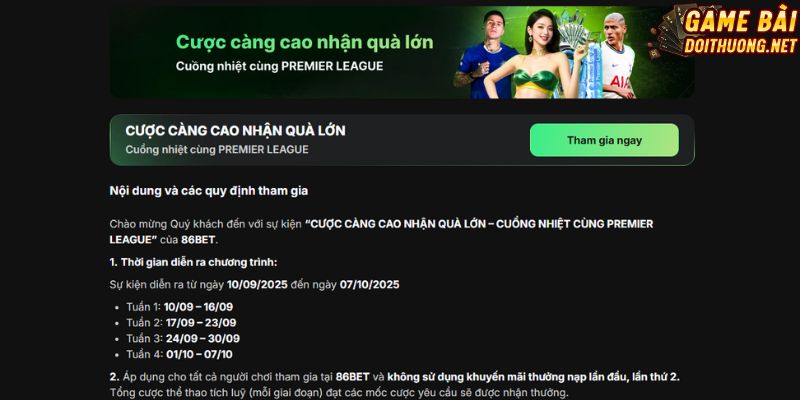 Ưu đãi dành riêng cho các dân chơi thích cá cược thể thao