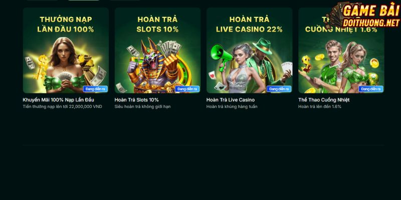 Các sự kiện ưu đãi nổi bật ở FO88